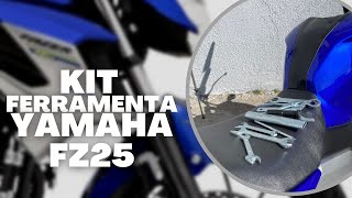 KIT FERRAMENTA YAMAHA FAZER 250 DETALHES [upl. by Osric]