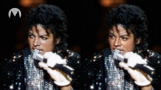 Billie Jean 720p60 1st Moonwalk LIVE Performance at Motown 25 Michael Jackson [upl. by Bakemeier284]