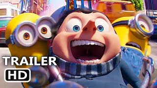 Minions The Rise of Gru Trailer 2 2022  Movieclips Trailers [upl. by Marlee]