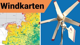 Kostenfreie Windkarten für Kleinwindanlagen richtig nutzen Anleitung [upl. by Siradal465]