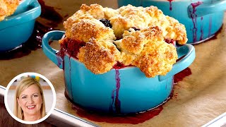 Professional Baker Teaches You How To Make COBBLER [upl. by Erdried]