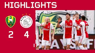 Highlights  ADO Den Haag  Ajax  Eredivisie [upl. by Plante]