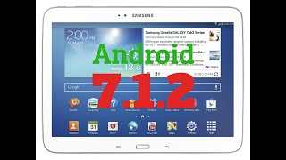 Install Android 71 on Samsung Galaxy Tab 2 101 P5100  P5110  P5113 via CyanogenMod 13 With TWRP [upl. by Swee]