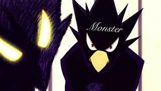 MHABNHA Fumikage Tokoyami AMV Monster Imagine Dragons [upl. by Nalym]