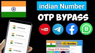 india ka temp Number se otp bypass kaise kare 2024  virtual number se otp bypass kaise kare [upl. by Carroll198]