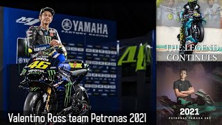 the Valentino Rossi team racing gallery to the Petronas team in 2021 [upl. by Ahsilrae]