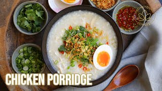 Chicken Porridge dakjuk Recipe How to Make Porridge at Home [upl. by Maril]