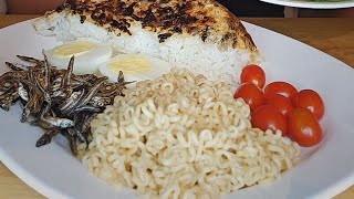 PANCIT CANTON AND LONGGANISA MUKBANG  ep2 [upl. by Llertac703]