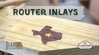 Slab Stitcher Router Inlay Kit  Howto [upl. by Aroel]