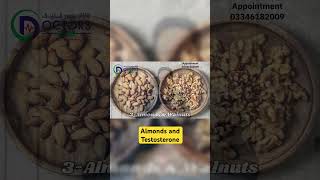 Boost your testosterone with these foods  almond and testosterone explained in detail [upl. by Eiramyllek692]