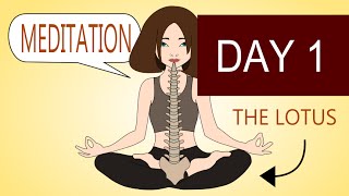 How to Meditate  Meditation for Beginners  Day 1 [upl. by Nations]