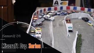 NASCAR StopMotion Miscraft Cup Series  Atlanta S3 R78 [upl. by Roche]