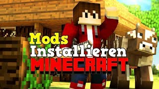 Wie installiert man Mods in Minecraft  Minecraft Mods installieren [upl. by Atteiluj]