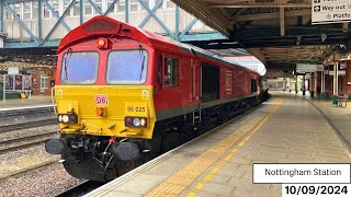 Trains at Nottingham Station 10092024 [upl. by Severson838]