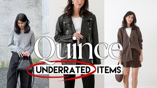 Quince Review Underrated Items for Fall 2024 Top Ten pieces NO ONE is talking about [upl. by Samuelson645]