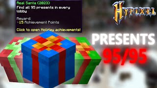 ALL Hypixel Christmas Present Locations 9595 2023 [upl. by Iroak]