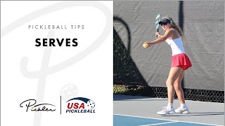 Pickleball Serves [upl. by Mckinney]