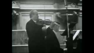 David Oistrakh  Brahms  Violin Sonata No 2 in A major Op 100 [upl. by Eceerahs]