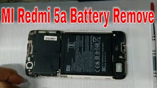 Xiaomi Redmi Note 5A Battery ReplacementMI Redmi 5a Battery Removebm34 battery model name 5a [upl. by Pogue]