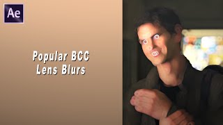 Popular BCC Lens Blur  After Effects [upl. by Esela]