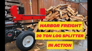 Cheapest and Best log splitter  Performance built 27 ton  Two year review [upl. by Powder]