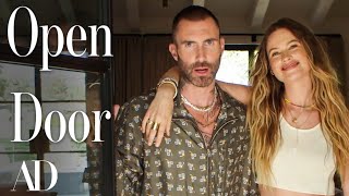 Inside Adam Levine amp Behati Prinsloos Serene LA Home  Open Door  Architectural Digest [upl. by Rehm]