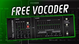 Vocoder Tutorial How to SetUp Tal Vocoder In Logic Pro X [upl. by Butch]