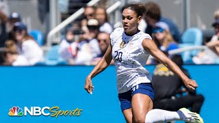 USWNT vs Wales  Extended Highlights En Espanol  792023  NBC Sports [upl. by Hcirteid]