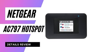 NETGEAR 4G LTE Mobile Hotspot AC797 Review [upl. by Atlee]