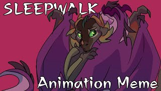 ＳＬＥＥＰＷＡＬＫ Wings of Fire AU Peacemaker Animation Meme [upl. by Nollek95]