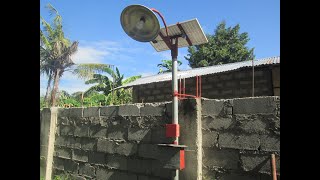 How to make automatic solar panel led light for garden [upl. by Anotal]