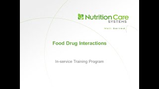 Food Drug Interactions [upl. by Accissej]