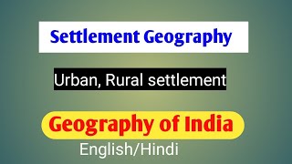 Types and patterns of rural settlements  Geographical Term Explained In English [upl. by Teodoro120]