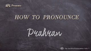 How to Pronounce Prahran Real Life Examples [upl. by Eiryk207]