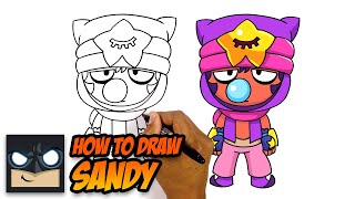 How to Draw Brawl Stars  Sandy [upl. by Marianne691]