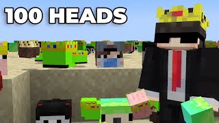 Why I Collected 100 Heads in this Minecraft Server [upl. by Pan]