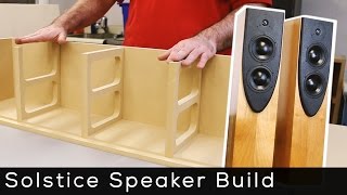 Solstice Speaker Kit Build [upl. by Nogaem]