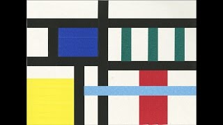 Piet MondrianInspired Masking Tape Art  Project 30 [upl. by Rourke]