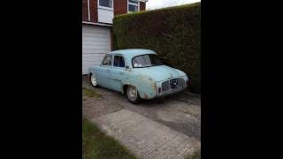 1957 Renault dauphine first drive [upl. by Nauquf]