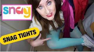 SNAG TIGHTS AN HONEST REVIEW COLOURFUL TIGHTS TRY ON [upl. by Fleisig]