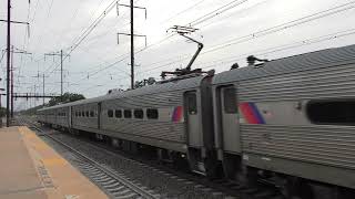 NJT Express and Deadhead Meet and Arrow Set Departing 92223 [upl. by Duffie]