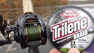 Really professional grade Berkley braided line review [upl. by Yllil]