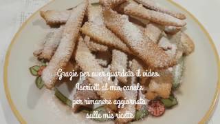 Chiacchiere di carnevale al forno Bimby [upl. by Jamil]