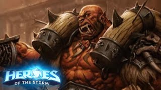 Garrosh Throws His Problems Away  Garrosh Heroes of the Storm Gameplay [upl. by Ennaitak]