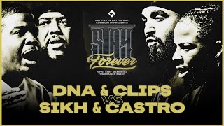 KOTD  DNA  Charlie Clips vs Real Sikh  Lu Castro I RapBattle Full Battle [upl. by Atwater]