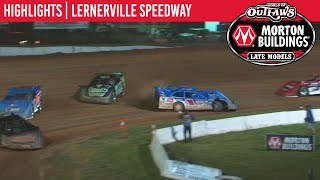 World of Outlaws Morton Buildings Late Models Lernerville Speedway June 25th 2020  HIGHLIGHTS [upl. by Hopfinger52]