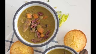 Instant Pot Split Pea Soup with Ham [upl. by Vandervelde]