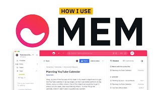 How Im Using Mem for NoteTaking [upl. by Farmer]