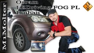 Osram LEDriving FOG PL  Einbau von M1Molter [upl. by Kalin]