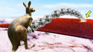 FULLY AUTO KANGAROO CATAPULT  UEBS  Ultimate Epic Battle Simulator [upl. by Gnov]